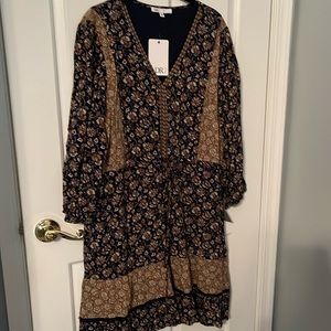 Floral printed dress